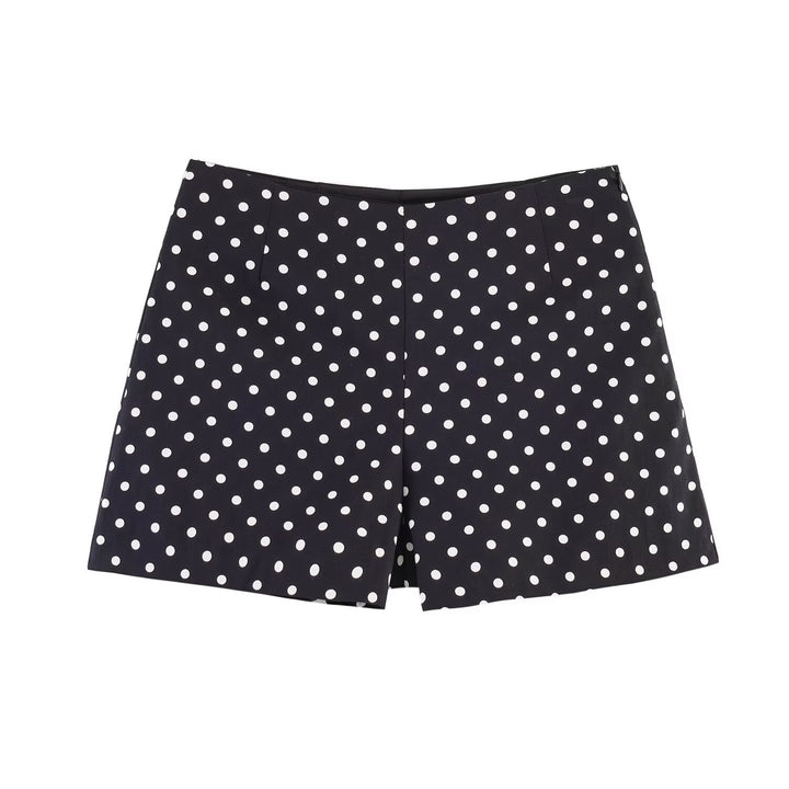 Dame kombination af kort top og shorts Skovae