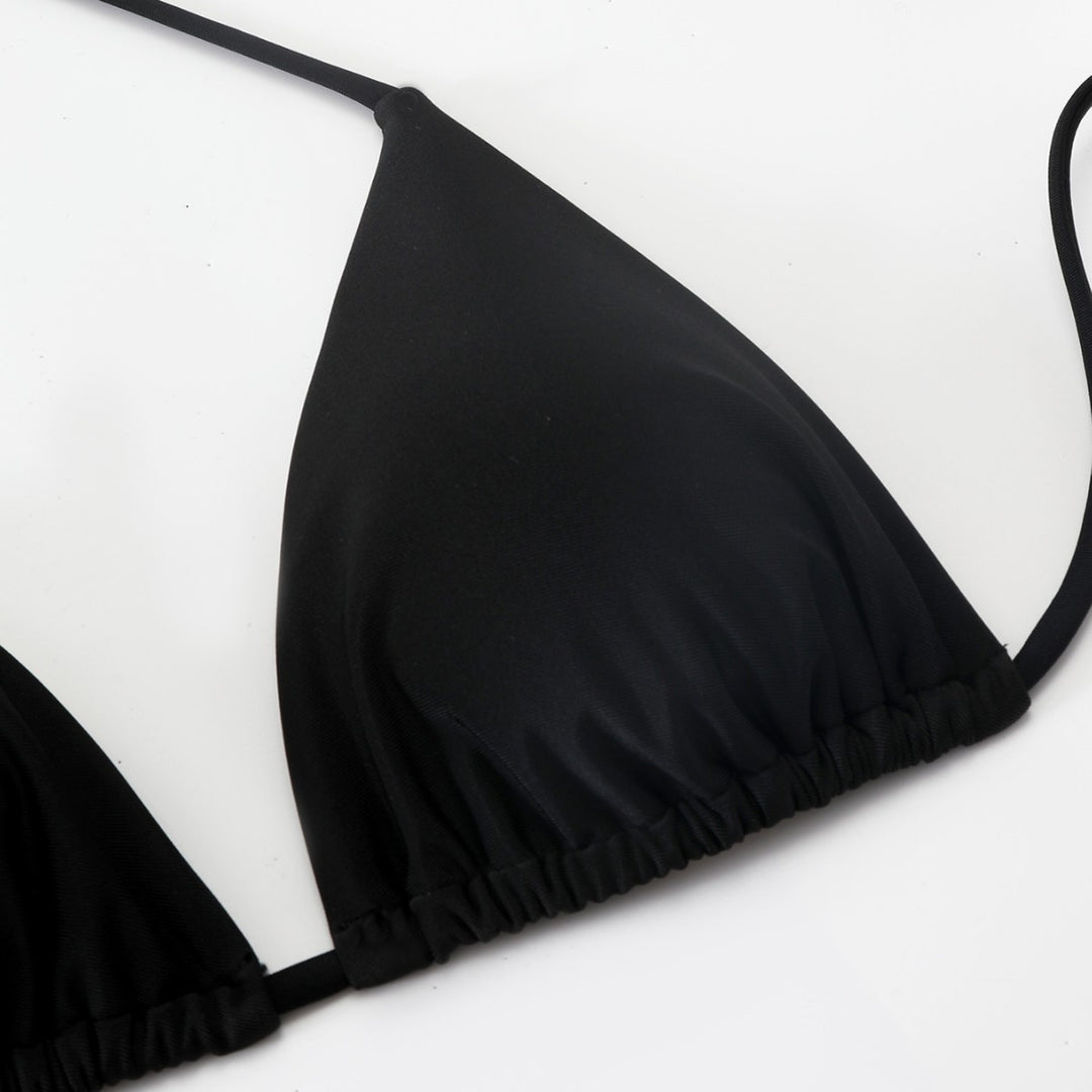 Dame strandvenligt kaftan-sæt med moderigtig palmeprint Skovae