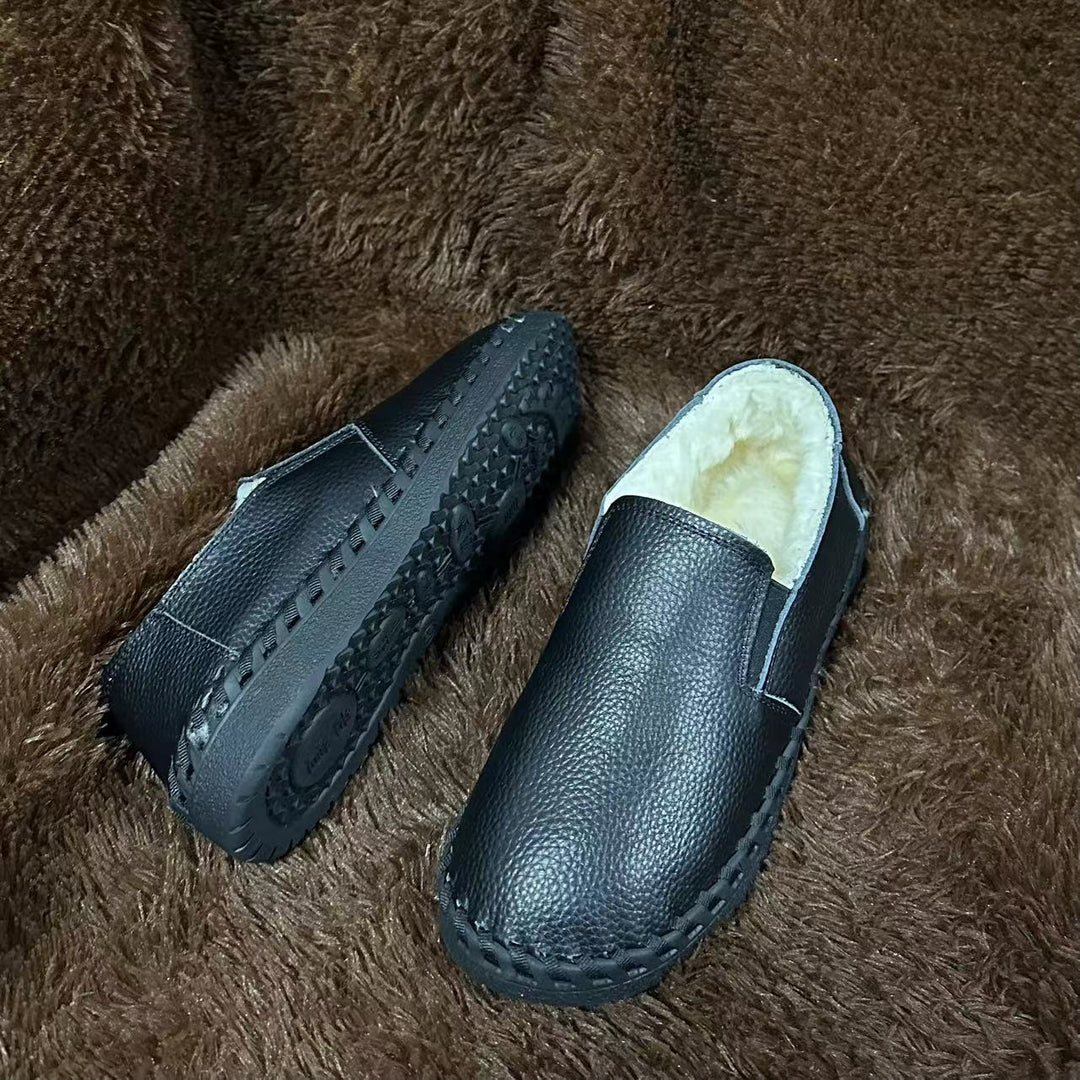 Femme Komfortable Læder Slippers Stilla