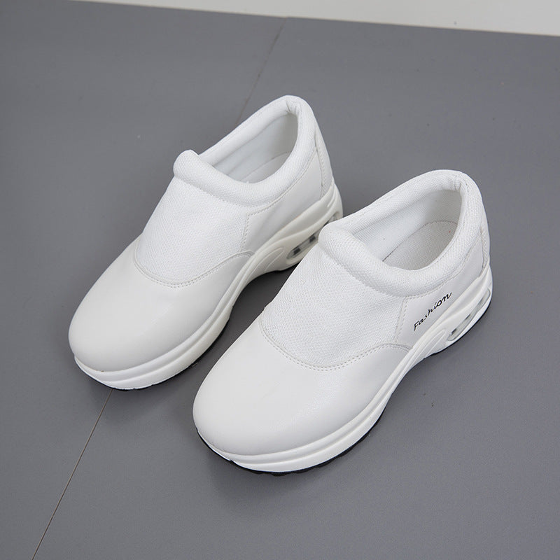 Damer Komfortable Slip-On Sneakers med åndbart mesh-overflade og polstret fodseng Stilla