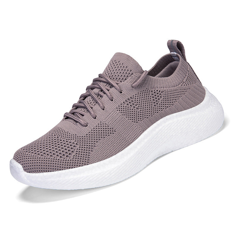 Unisex nan let strik-sneaker med anatomisk tåboks, polstret hælledelse og stødabsorberende let sål Skovae
