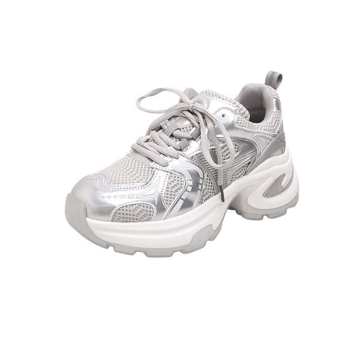 Dame Sporty Chunky Sneakers med åndbart mesh-overflade og robust profil Stilla