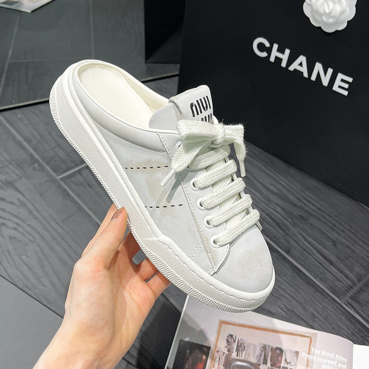 Dame Slip-On Sneaker med åndbar mesh-overflade og sporty sål Stilla