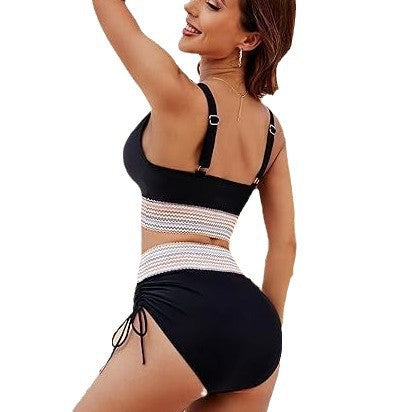 Damer højtsiddende bikini med elastisk design Skovae