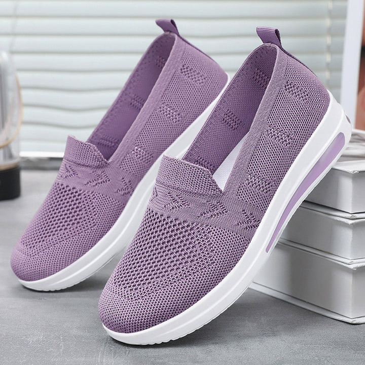 Femme Letvægts Strik Slip-On Sneakers Stilla