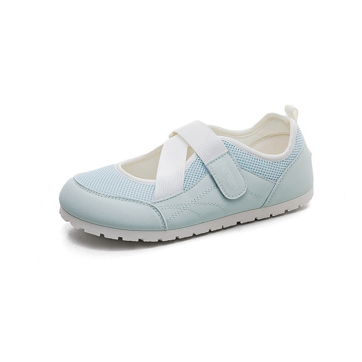 Dame fritids sneakers med elastisk velcro og komfortabel indersål Stilla