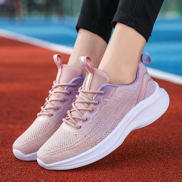 Unisex nan sømløs strik-performance sneakers med polstret bølgesål Skovae
