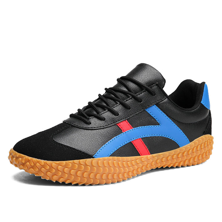 Unisex nan retro-urbane Mesh-sneaker med profileret gummisål og velourlæder tåhætte Skovae