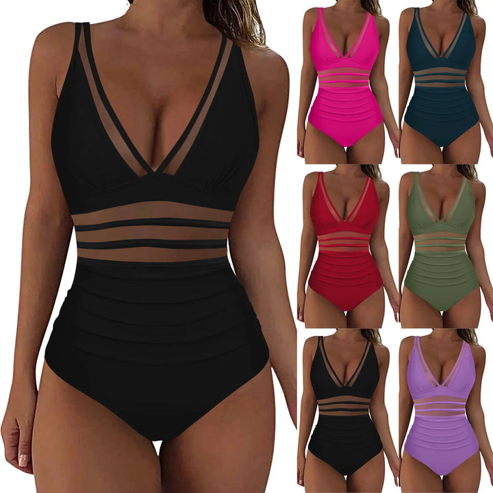 Dame elegant badedragt med forførende cut-out-detaljer Skovae