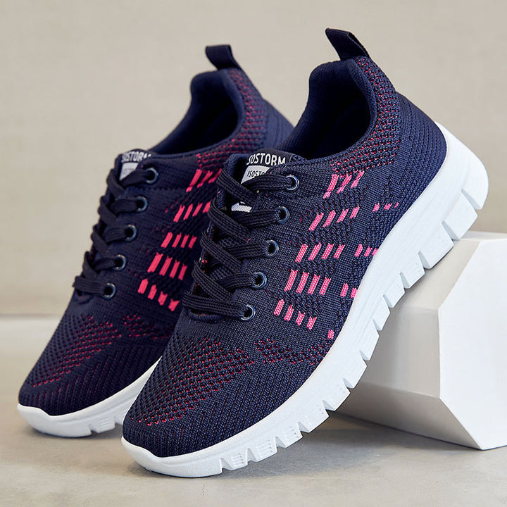 Femme Højtydende Åndbare Løbesneakers med Polstret Støtte Stilla