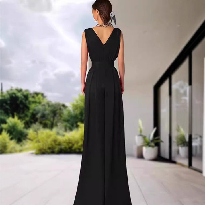 Dame jumpsuit i elegant snit