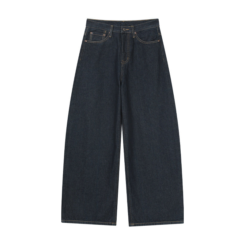 Damer brede højtaljede jeans i klassisk skæring Stilla