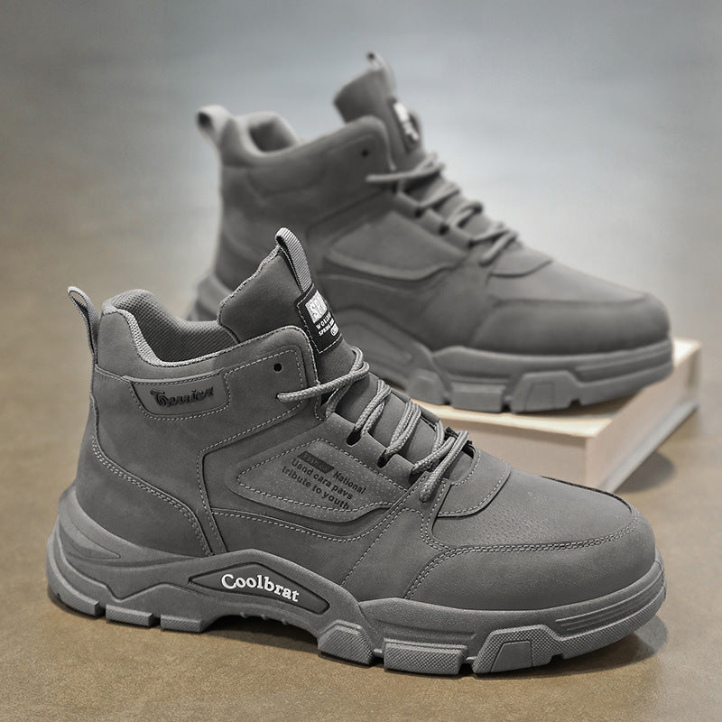 Femme Rugged High-Top Utility Sneakers Stilla