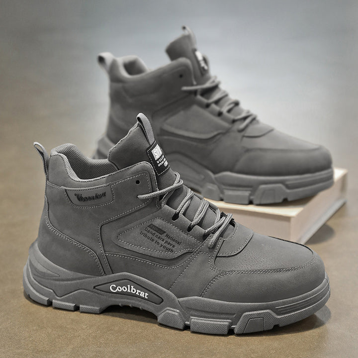 Femme Rugged High-Top Utility Sneakers Stilla