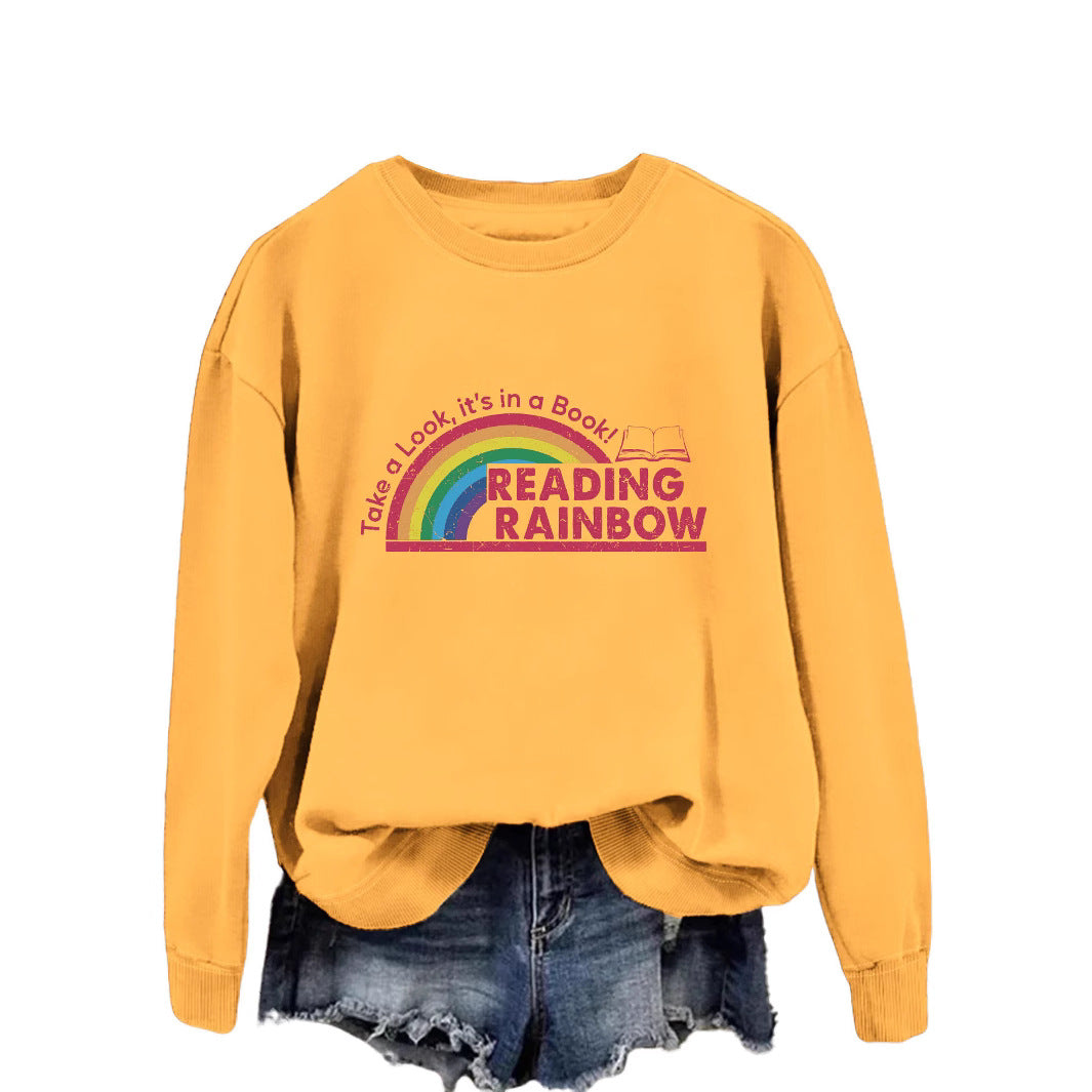Kvinder casual sweatshirt med unikt print Stilla