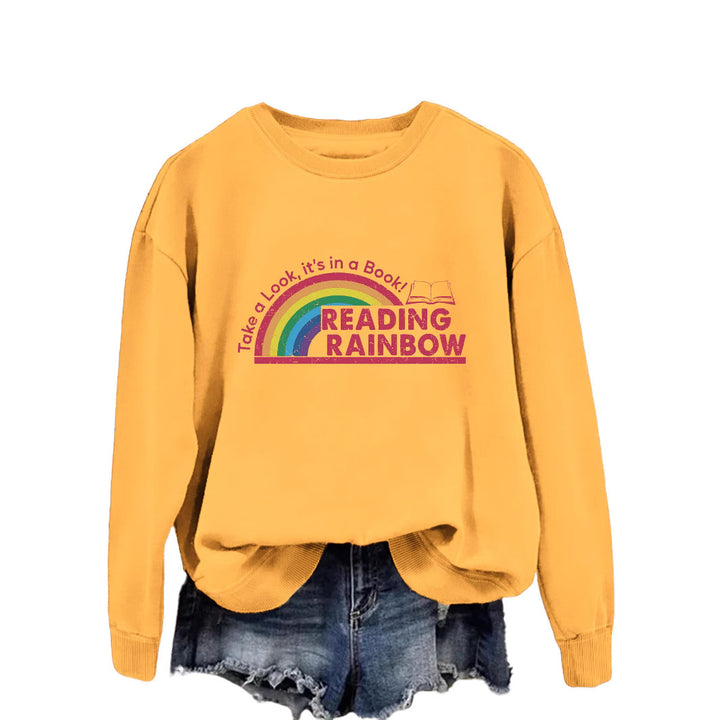 Kvinder casual sweatshirt med unikt print Stilla