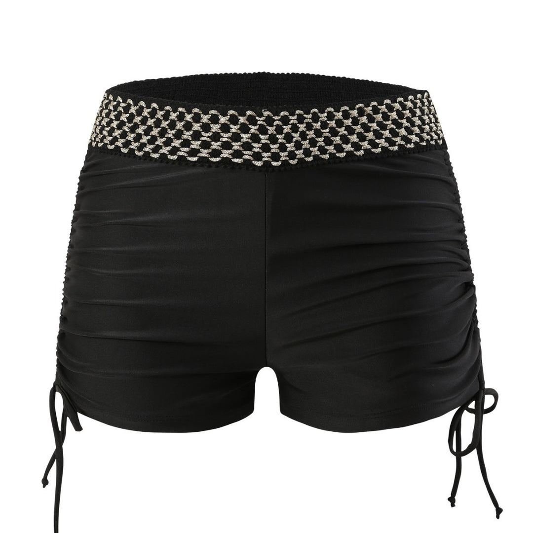 Damer justerbar rynke bade shorts Stilla