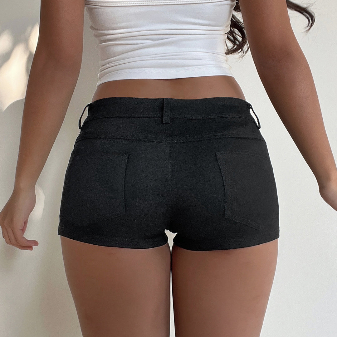 Dame sporty shorts med praktiske lommer og moderne snit Skovae