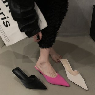 Damer Elegante Slingback-pumper med spids tåområde og trendy design Stilla