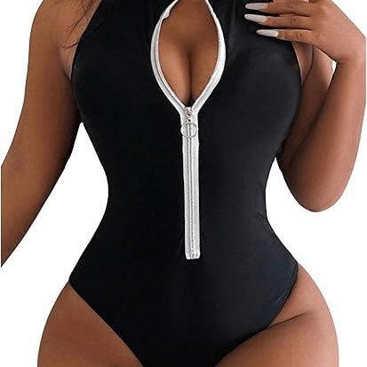 Dame Sporty Neckholder Badedragt Stilla