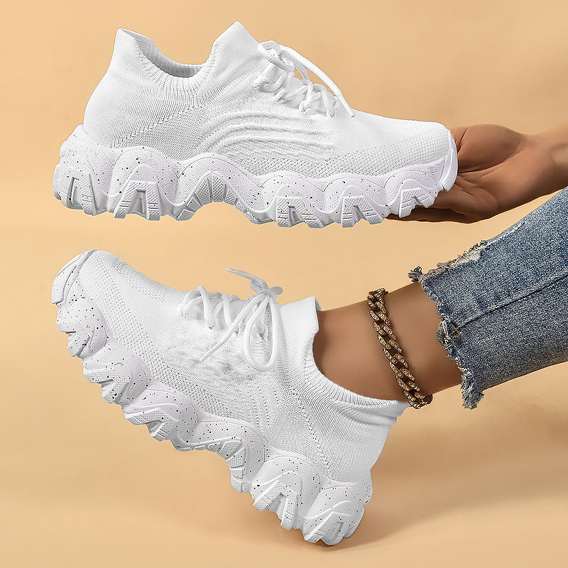 Dame Sporty sneakers med fleksibel sål og åndbart overmateriale Stilla