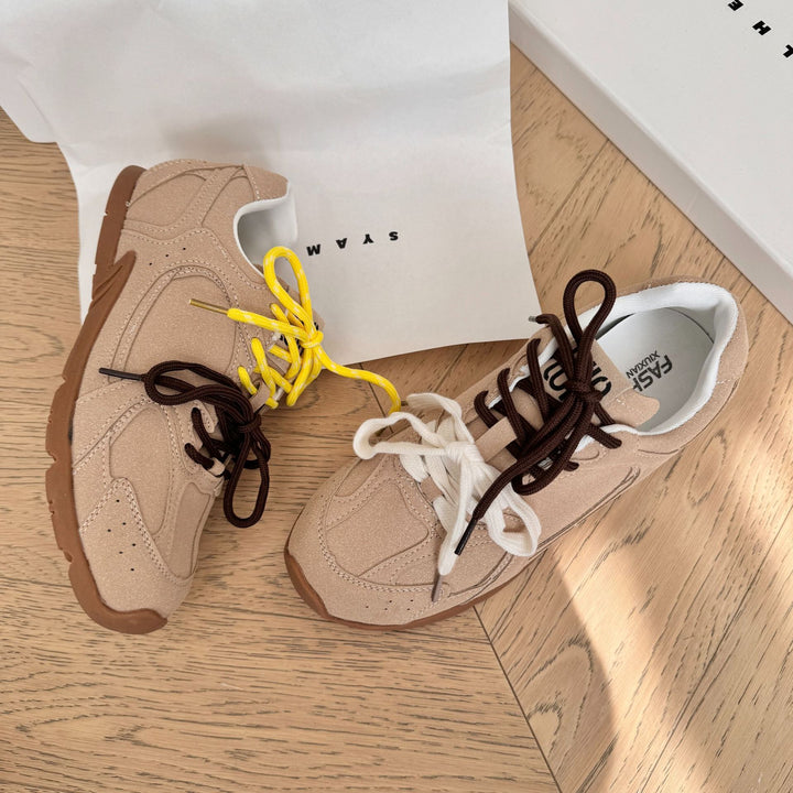 Dame Lifestyle Sneakers med innovativ snøresystem og åndbar overfladestruktur Stilla