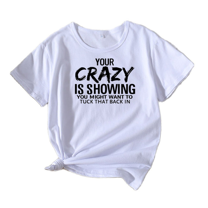 Kvinder Quirky Grafik Statement T-shirt Stilla