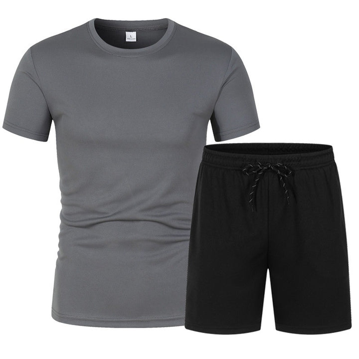Dame Sporty T-shirt og korte træningsshorts sæt Stilla