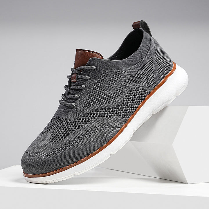 Herrer Let Åndbar Strik Sneakers Stilla 1749651480