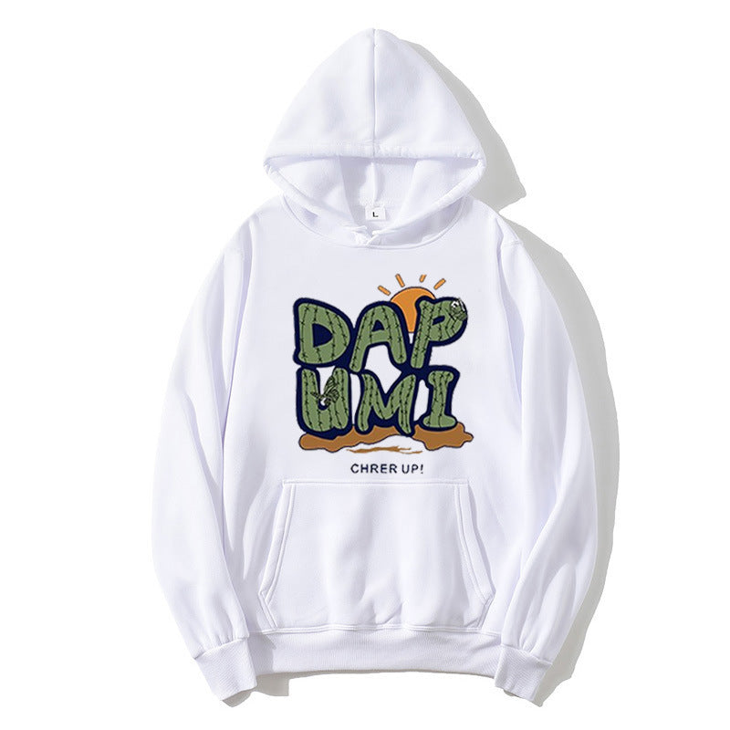 Dame hoodie med humoristisk grafisk design Skovae