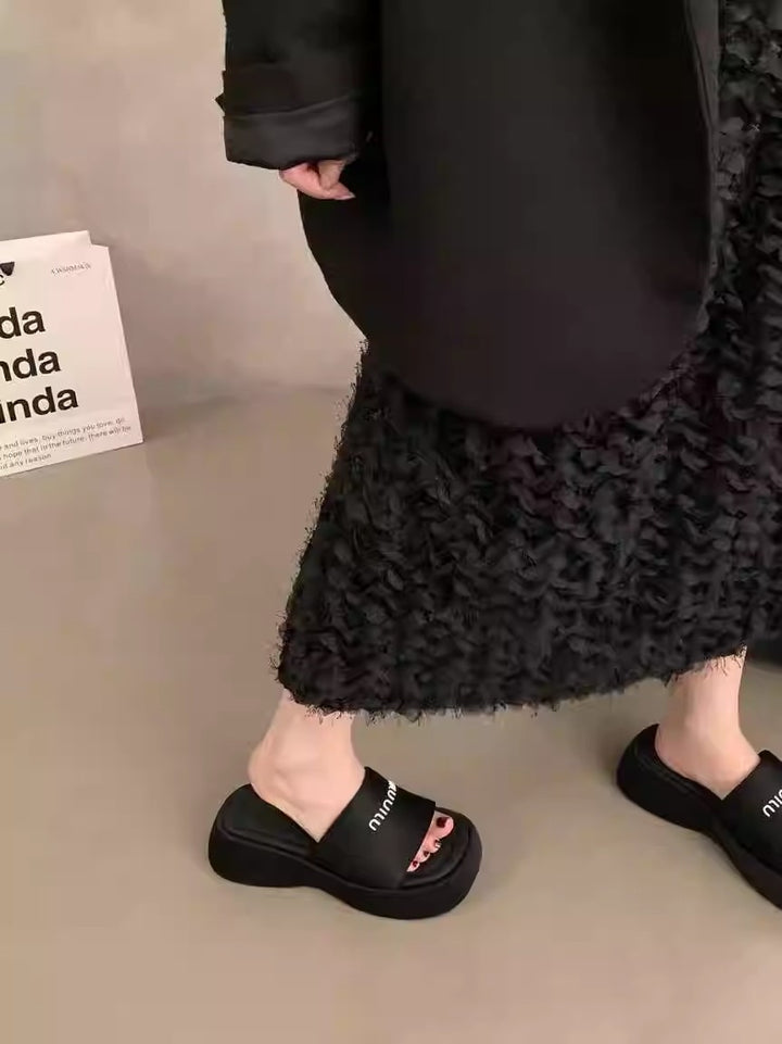 Dame skridsikre sandaler med komfortabelt fodseng Stilla