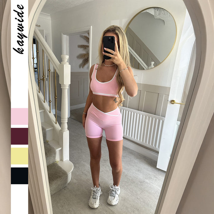 Dame Sporty top og shorts sæt Skovae