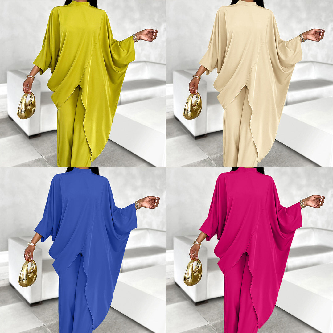 Dame alsidig poncho-overall med elegant snit og flydende ærmer Stilla