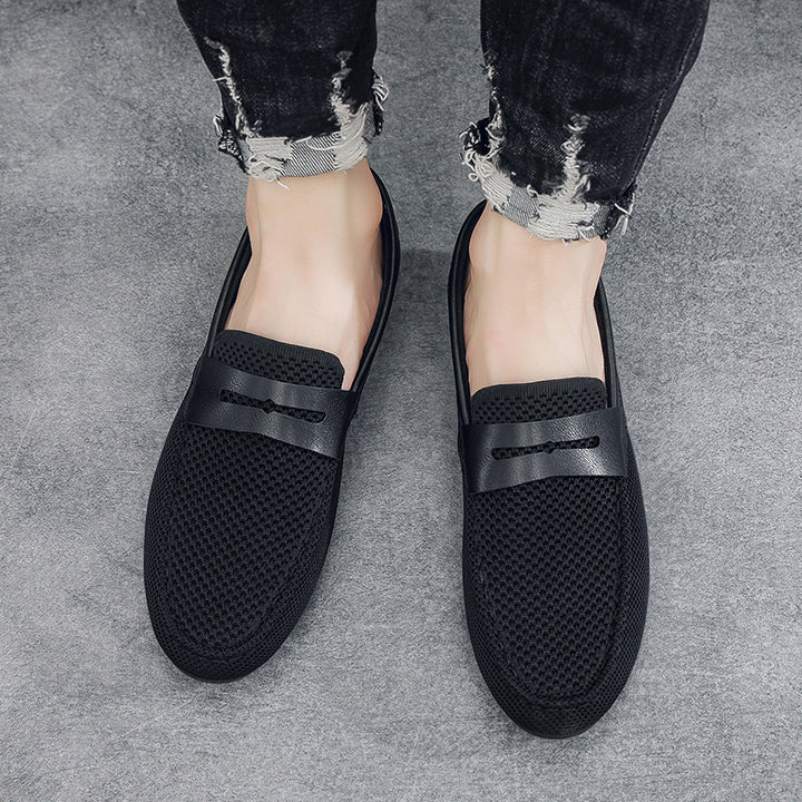 Herrer Åndbar Mesh Slipper Stilla