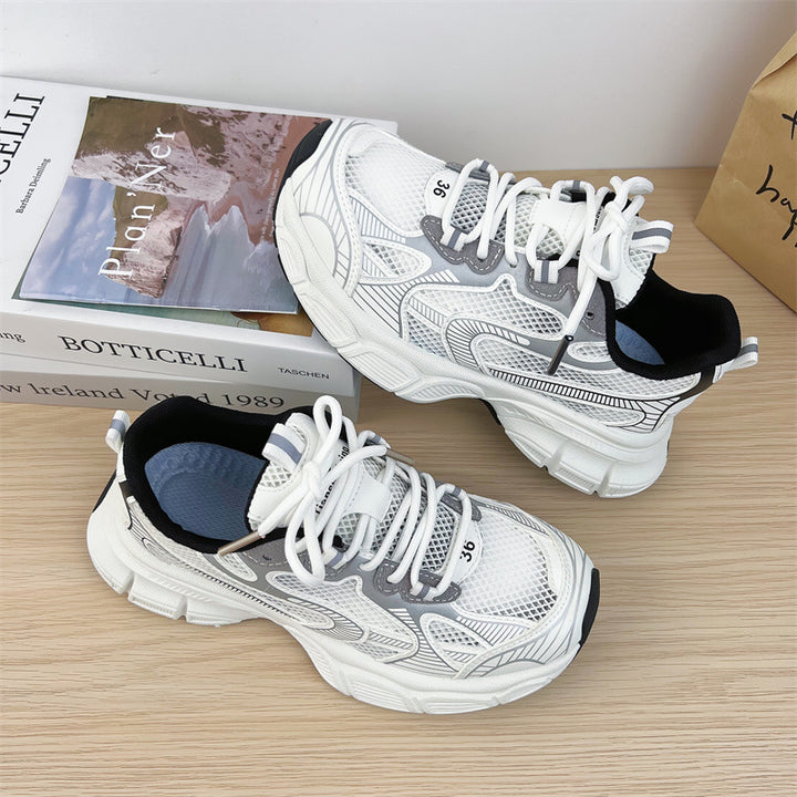 Dame Sporty Sneakers med luftig mesh-overflade og stabil dæmpeteknologi Stilla