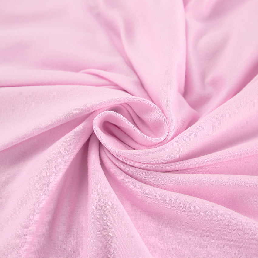 Dame maxikjole med silkeagtig draperingseffekt og tætsiddende snit Stilla