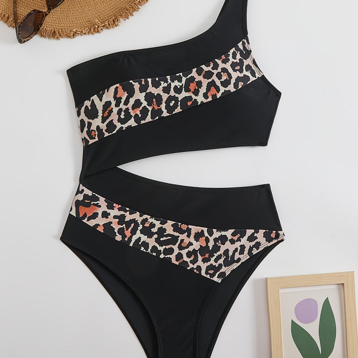 Dame Elegant Bikini-sæt med dyremønster Skovae