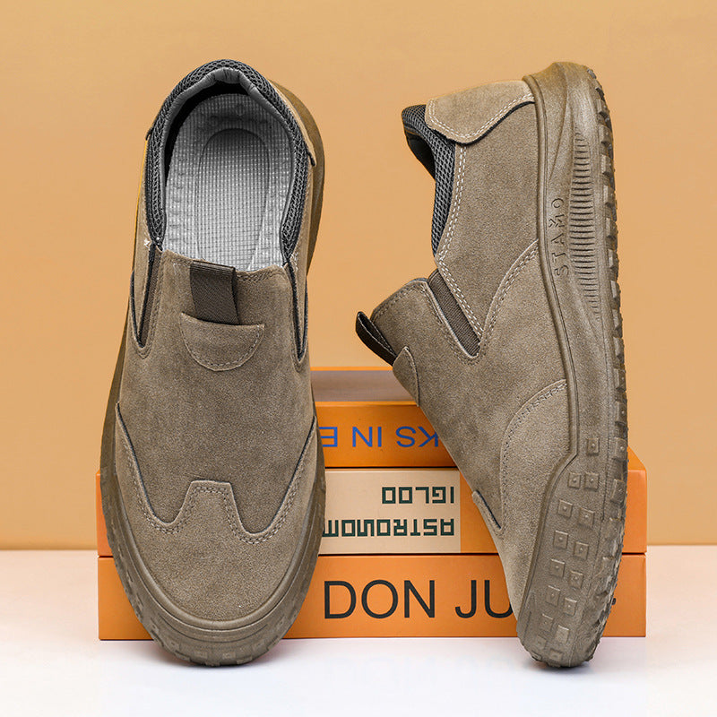 Femme Slip-On Suesd Komfort Sneakers Stilla