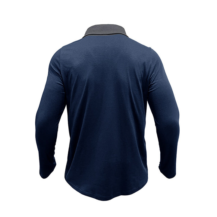 Herrer Langærmet Poloshirt Stilla