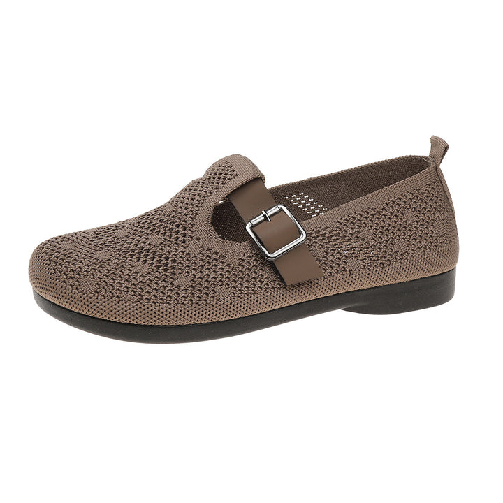 Dame behagelige slippers med åndbart overmateriale og elastisk pasform Stilla