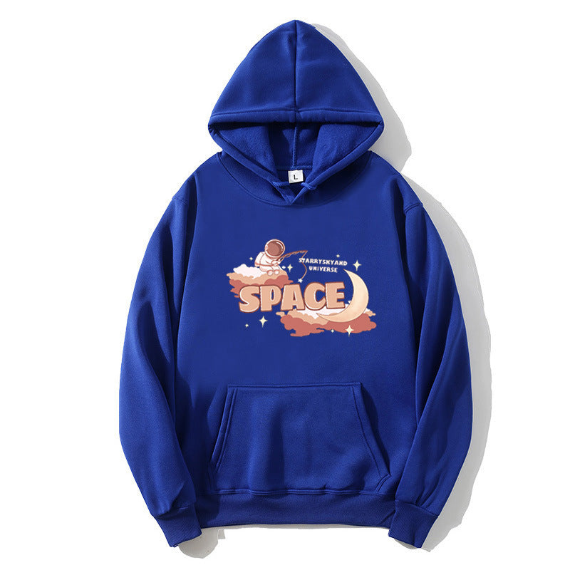 Kvinders hoodie med kreativ rumdesign Skovae