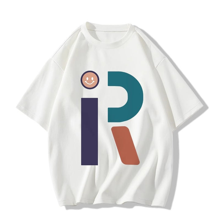 Dame T-shirt med kreativ grafiktryk og afslappet pasform Stilla