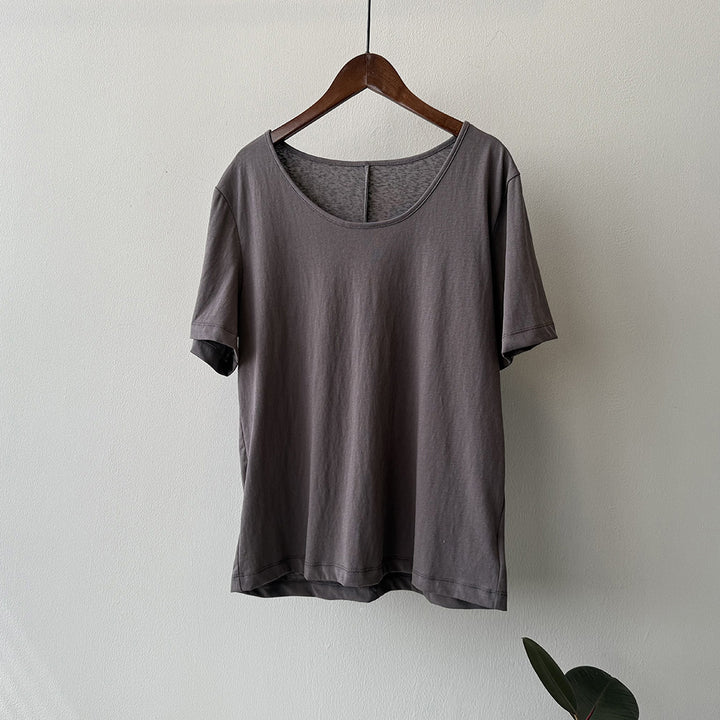 Dame luftig, oversized T-shirt lavet af bæredygtigt materiale Stilla