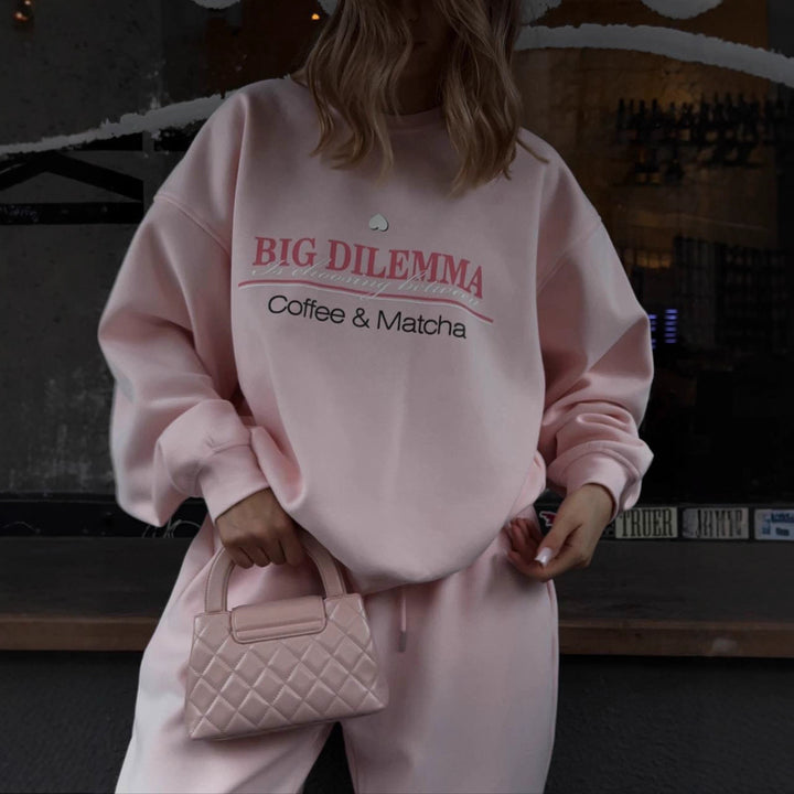 Dame Casual Tracksuit med Praktisk Linning og Casual Snit Stilla