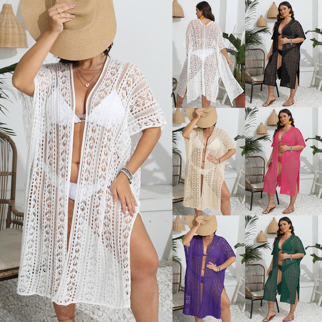 Femme Intricate Crochet Strandovergang Stilla