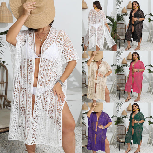 Femme Intricate Crochet Strandovergang Stilla