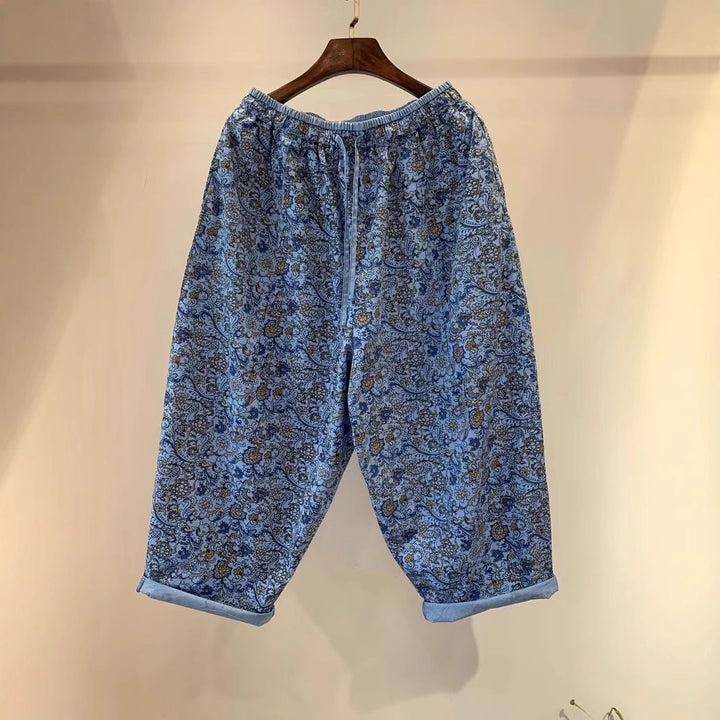 Femme Letvægt Blomsterprint Pyjamabukser Stilla