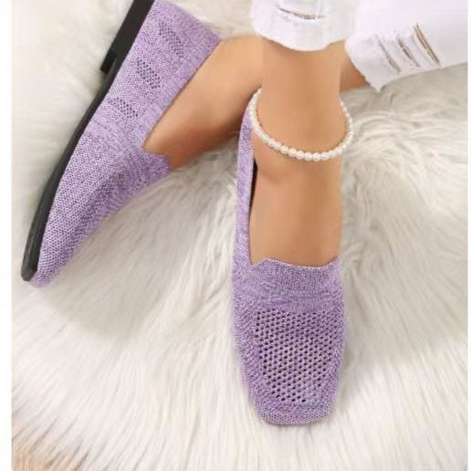 Dame Åndbare og behagelige fritidssko i ballerina-stil Stilla