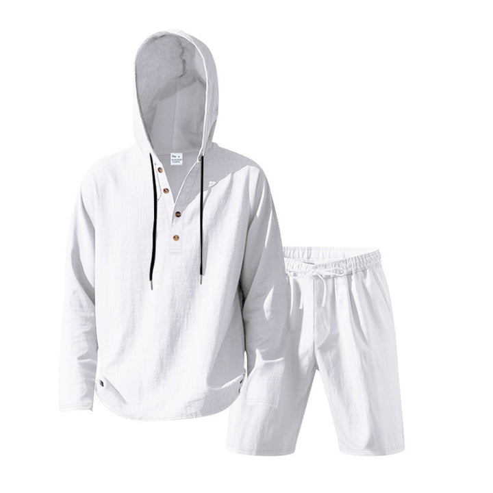 Dame Let Hoodie sæt med alsidige shorts Stilla