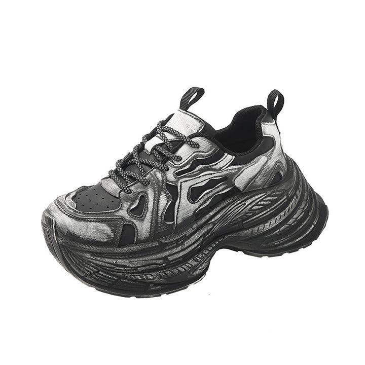 Dame Chunky Sneakers med innovativt dæmpningssystem og ergonomisk sålekonstruktion Stilla